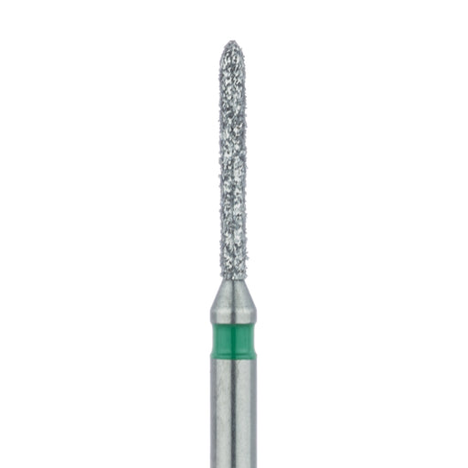 Long Torpedo Diamond Bur, 1mm Ø, Coarse, FG - 868G-010-FG - Avtec Dental