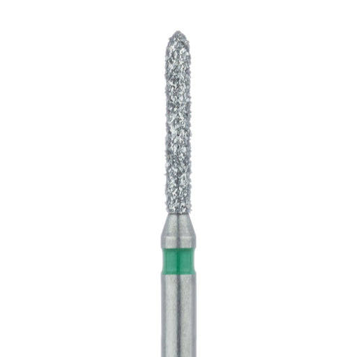 Long Torpedo Diamond Bur, 1.2mm Ø, Coarse, FG - 868G-012-FG - Avtec Dental