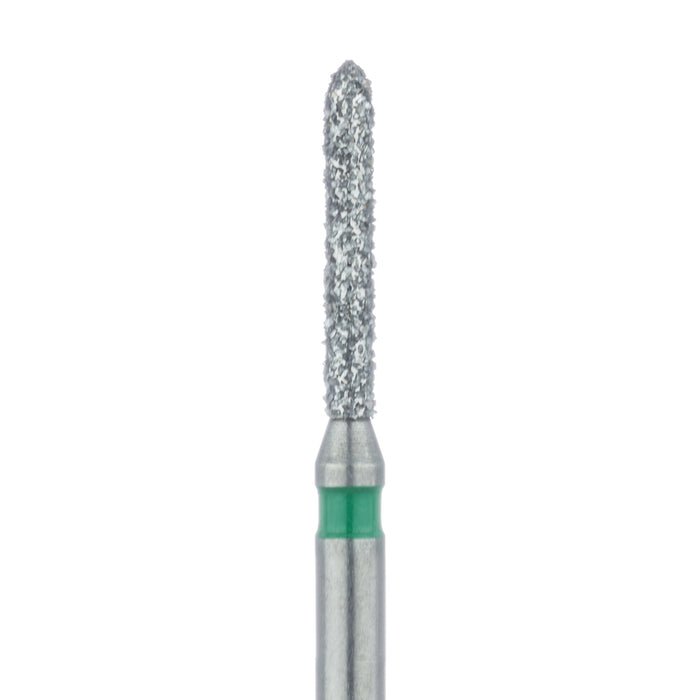 Long Torpedo Diamond Bur, 1.2mm Ø, Coarse, FG - 868G-012-FG - Avtec Dental