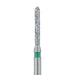 Long Torpedo Diamond Bur, 1.2mm Ø, Coarse, FG - 868G-012-FG - Avtec Dental