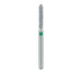 Single-Use Diamond Bur, Sterile, 25 Pack, 1.4mm Ø, Torpedo, 8mm Working Length, Coarse, FG - 1804.8C - Avtec Dental