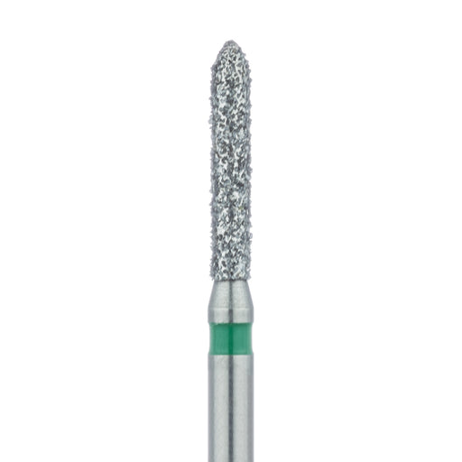 Long Torpedo Diamond Bur, 1.4mm Ø, Coarse, FG - 868G-014-FG - Avtec Dental