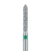 Long Torpedo Diamond Bur, 1.4mm Ø, Coarse, FG - 868G-014-FG - Avtec Dental