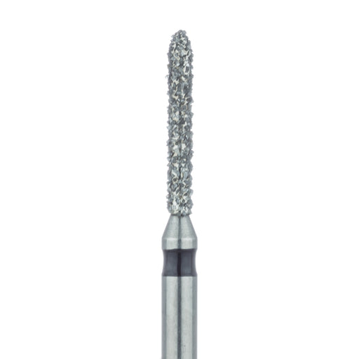 Long Torpedo Diamond Bur, 1.2mm Ø, Super Coarse, SS - 868H-012-SS - Avtec Dental