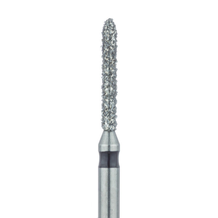 Long Torpedo Diamond Bur, 1.2mm Ø, Super Coarse, SS - 868H-012-SS - Avtec Dental