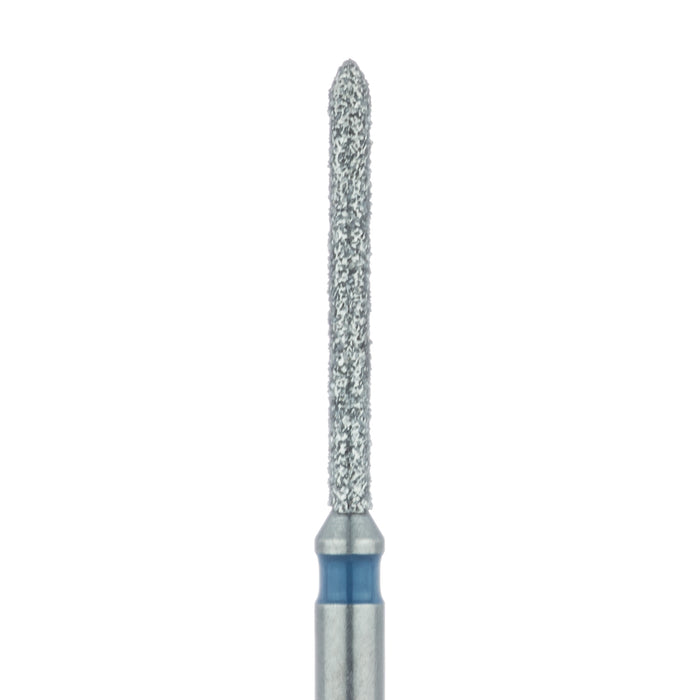 Long Torpedo Diamond Bur, 1mm Ø, Medium, FG - 869-010-FG - Avtec Dental