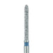 Long Torpedo Diamond Bur, 1.2mm Ø, Medium, FG - 869-012-FG - Avtec Dental