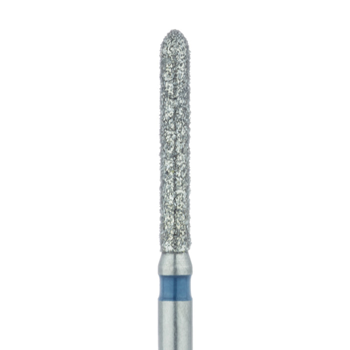 Long Torpedo Diamond Bur, 1.4mm Ø, Medium, FG - 869-014-FG - Avtec Dental