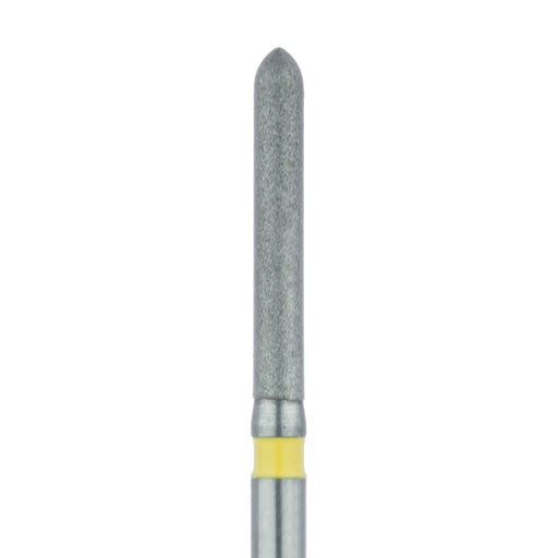 Long Torpedo Diamond Bur, Beveled Tip, 1.4mm Ø, Extra Fine, HP - 869C-014-FG - Avtec Dental