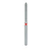 Long Torpedo Diamond Bur, Beveled Tip, 1.4mm Ø, Fine, FG - 869F-014-FG - Avtec Dental