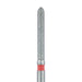 Long Torpedo Diamond Bur, Beveled Tip, 1.4mm Ø, Fine, FG - 869F-014-FG - Avtec Dental