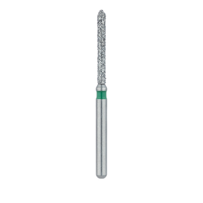 Long Torpedo Diamond Bur, 1.2mm Ø, Coarse, FG - 869G-012-FG - Avtec Dental