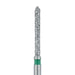 Long Torpedo Diamond Bur, 1.2mm Ø, Coarse, FG - 869G-012-FG - Avtec Dental