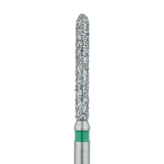 Long Torpedo Diamond Bur, 1.4mm Ø, Coarse, FG - 869G-014-FG - Avtec Dental