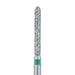 Long Torpedo Diamond Bur, 1.4mm Ø, Coarse, FG - 869G-014-FG - Avtec Dental