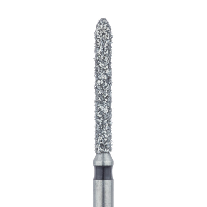 Long Torpedo Diamond Bur, 1.4mm Ø, Super Coarse, FG - 869H-014-FG - Avtec Dental