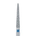 Long Tapered Torpedo Diamond Bur, 1.6mm Ø, Medium, FG - 873-016-FG - Avtec Dental