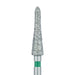 Long Torpedo Diamond Bur, 2.5mm Ø, Coarse, FG - 875G-025-FG - Avtec Dental