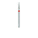 Short Tapered Torpedo Diamond Bur, 1.2mm Ø, Fine, FG - 876F-012-FG - Avtec Dental