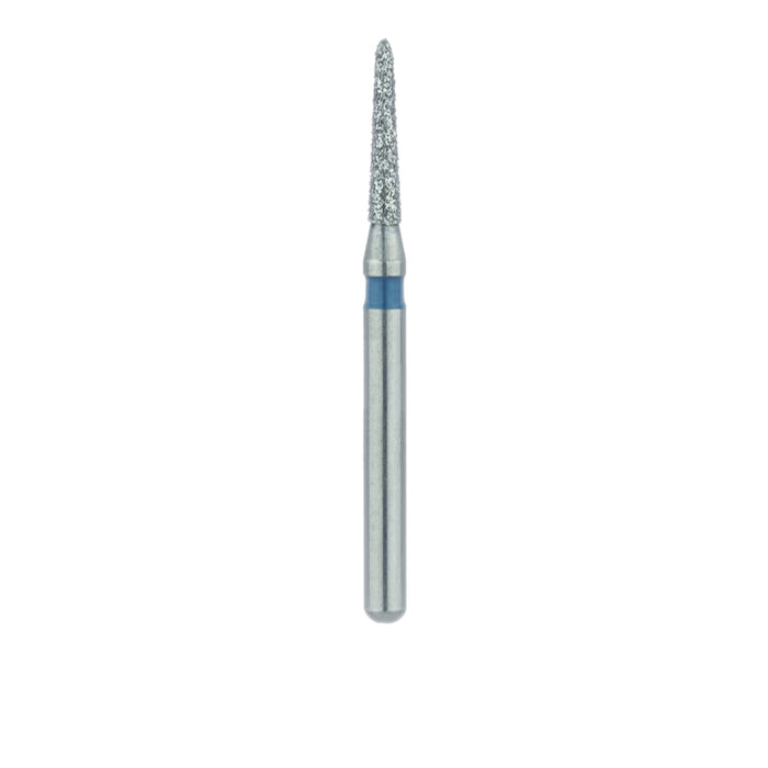 Tapered Torpedo Diamond Bur, 1.2mm Ø, Medium, FG - 877-012-FG - Avtec Dental