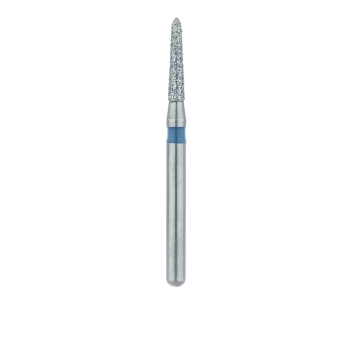 Tapered Torpedo Diamond Bur, 1.4mm Ø, Medium, FG - 877-014-FG - Avtec Dental