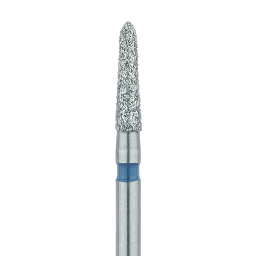 Tapered Torpedo Diamond Bur 1.6mm Ø, Medium, FG - 877-016-FG - Avtec Dental
