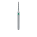 Tapered Torpedo Diamond Bur 1.2mm Ø, Coarse, FG - 877G-012-FG - Avtec Dental