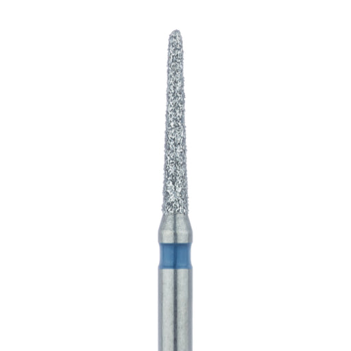 Tapered Torpedo Diamond Bur, 1.2mm Ø, Medium, FG - 878-012-FG - Avtec Dental