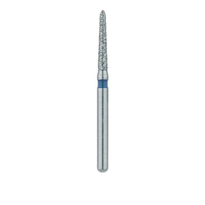 Tapered Torpedo Diamond Bur, 1.4mm Ø, Medium, FG - 878-014-FG - Avtec Dental