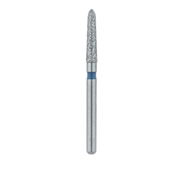 Tapered Torpedo Diamond Bur, 1.8mm Ø, Medium, FG - 878-018-FG - Avtec Dental