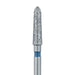 Tapered Torpedo Diamond Bur, 2.1mm Ø, Medium, FG - 878-021-FG - Avtec Dental