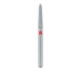 Single-Use Diamond Bur, Sterile, 25 Pack, 1.6mm Ø, Torpedo, Tapered, 8mm Working Length, Fine, FG - 1716.8F - Avtec Dental