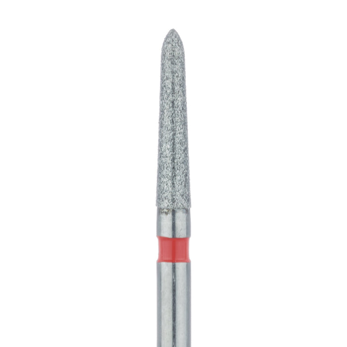 Tapered Torpedo Diamond Bur, 1.6mm Ø, Fine, FG - 878F-016-FG - Avtec Dental