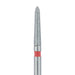 Tapered Torpedo Diamond Bur, 1.6mm Ø, Fine, FG - 878F-016-FG - Avtec Dental