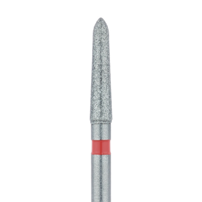 Tapered Torpedo Diamond Bur, 1.8mm Ø, Fine, FG - 878F-018-FG - Avtec Dental