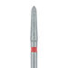 Tapered Torpedo Diamond Bur, 1.8mm Ø, Fine, FG - 878F-018-FG - Avtec Dental