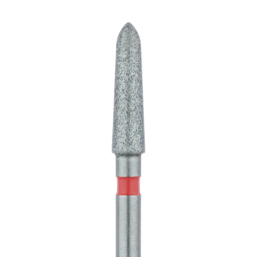 Tapered Torpedo Diamond Bur, 2.1mm Ø, Fine, FG - 878F-021-FG - Avtec Dental
