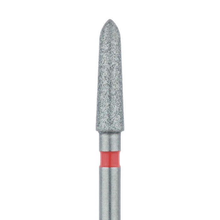 Tapered Torpedo Diamond Bur, 2.1mm Ø, Fine, FG - 878F-021-FG - Avtec Dental
