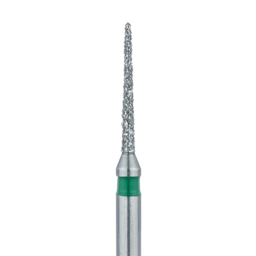 Tapered Torpedo Diamond Bur, 1mm Ø, Coarse, FG - 878G-010-FG - Avtec Dental