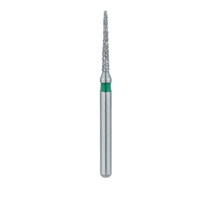 Tapered Torpedo Diamond Bur, 1.2mm Ø, Coarse, FG - 878G-012-FG - Avtec Dental