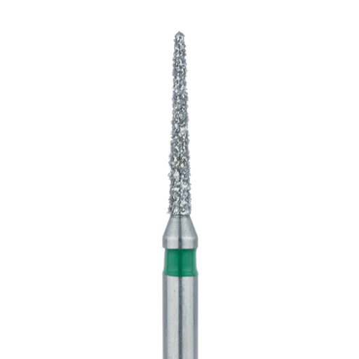 Tapered Torpedo Diamond Bur, 1.2mm Ø, Coarse, FG - 878G-012-FG - Avtec Dental
