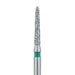 Tapered Torpedo Diamond Bur, 1.4mm Ø, Coarse, FG - 878G-014-FG - Avtec Dental