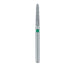 Single-Use Diamond Bur, Sterile, 25 Pack, 1.6mm Ø, Torpedo, Tapered, 8mm Working Length, Coarse, FG - 1716.8C - Avtec Dental
