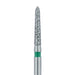 Tapered Torpedo Diamond Bur, 1.6mm Ø, Coarse, FG - 878G-016-FG - Avtec Dental