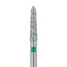Tapered Torpedo Diamond Bur, 1.8mm Ø, Coarse, FG - 878G-018-FG - Avtec Dental