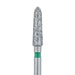 Tapered Torpedo Diamond Bur, 2.3mm Ø, Coarse, FG - 878G-023-FG - Avtec Dental