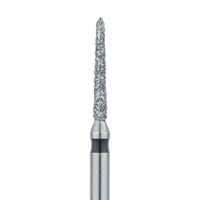 Tapered Torpedo Diamond Bur, 1.2mm Ø, Super Coarse, FG - 878H-012-FG - Avtec Dental