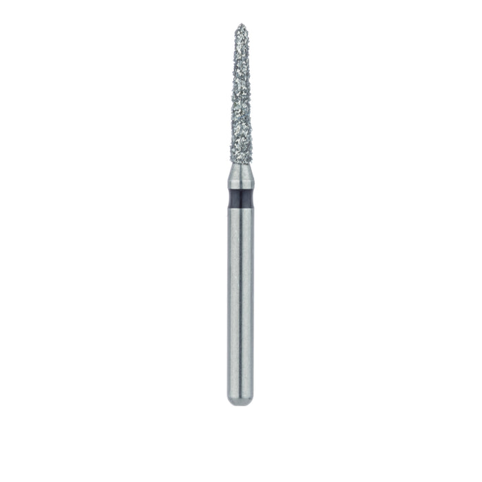 Tapered Torpedo Diamond Bur, 1.4mm Ø, Super Coarse, FG - 878H-014-FG - Avtec Dental