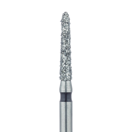 Tapered Torpedo Diamond Bur, 1.6mm Ø, Super Coarse, FG - 878H-016-FG - Avtec Dental