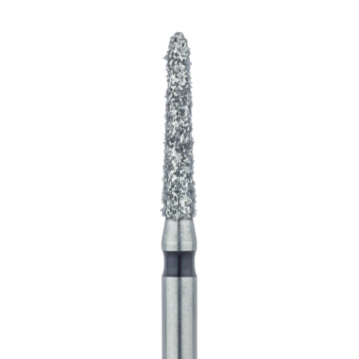 Tapered Torpedo Diamond Bur, 1.6mm Ø, Super Coarse, FG - 878H-016-FG - Avtec Dental
